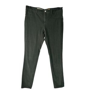 Anthropologie Pilcro Pants No 31 Womens Corduroy Skinny Green Cords Stretch